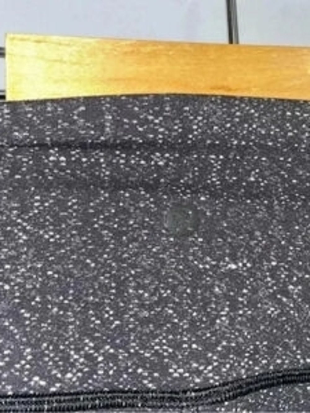 lululemon athletica Speckled Black and White Athletic Top - Picture 6 of 8